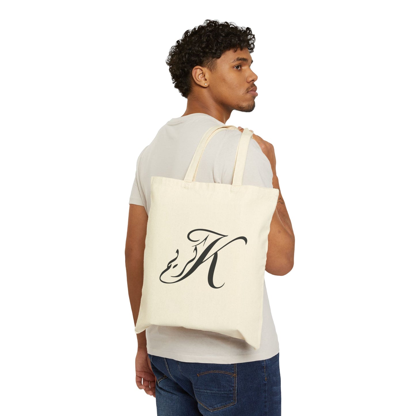 Tote Bag - Stylish & Eco-Friendly Gift with Arabic Calligraphy Design