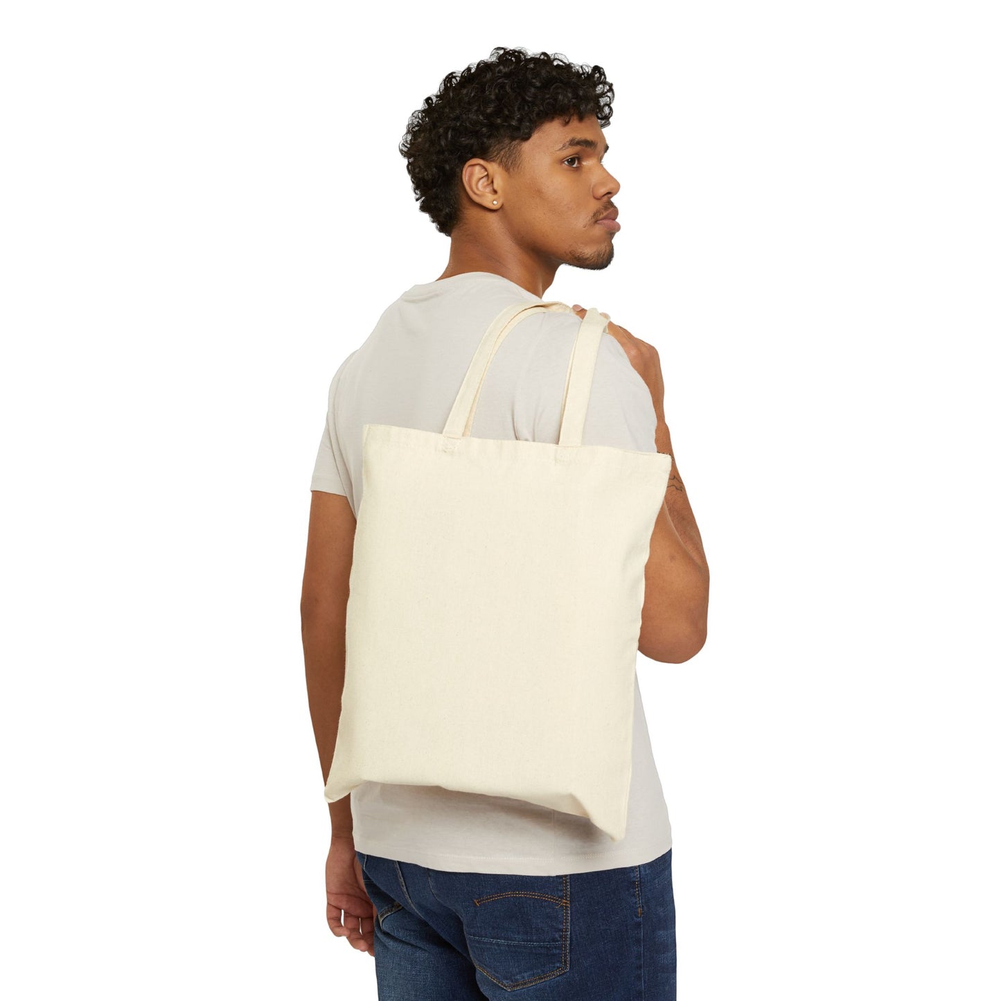 Ramadan "Carry Gratitude Not Distractions" Cotton Canvas Tote Bag